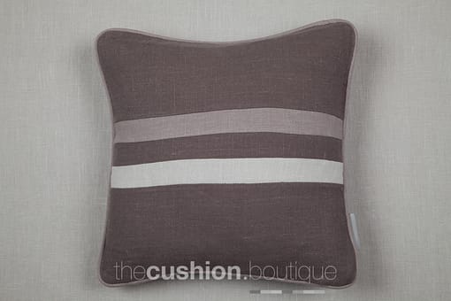 Contemporary designed Granite Stonewashed Linen handmade cushion